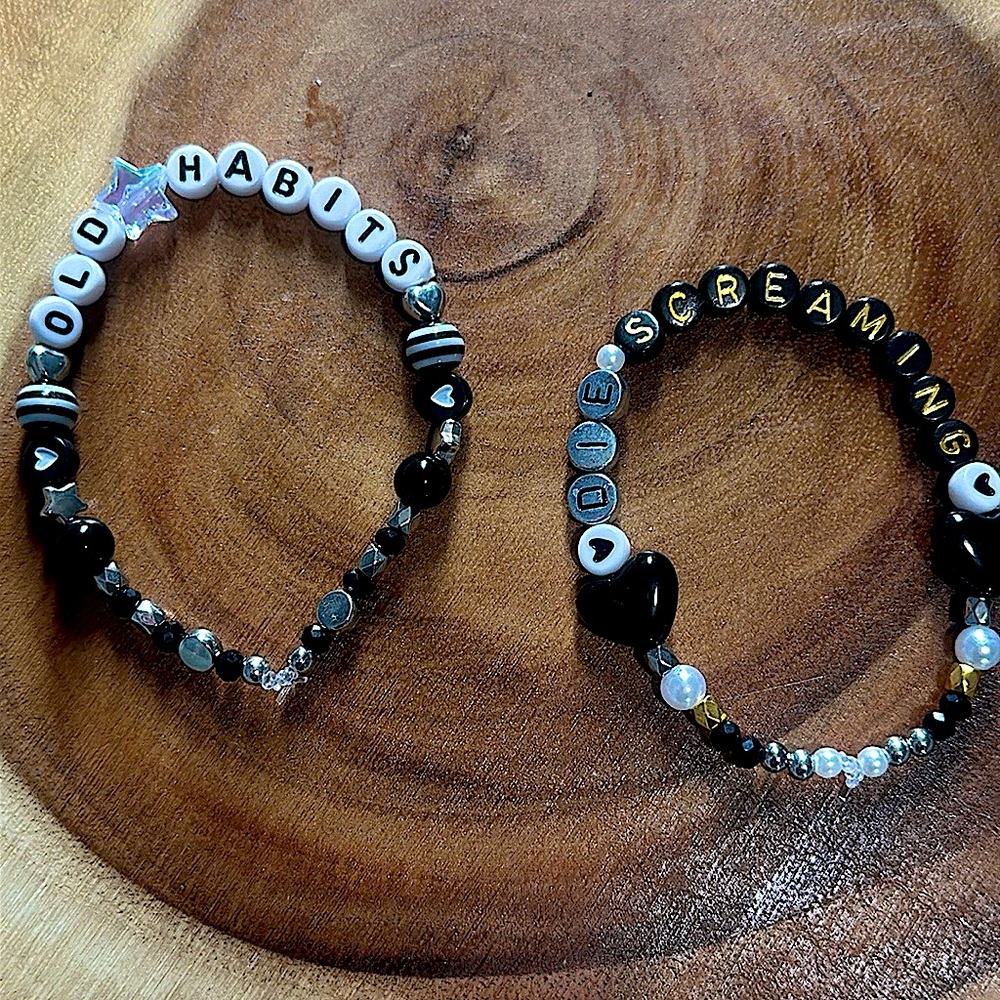 5 for $20 Taylor Swift Handmade Friendship Bracelet
“Old Habits Die Screaming”